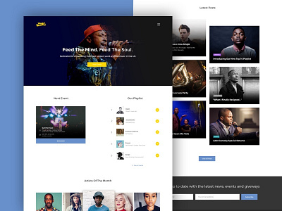 Vocals & Verses Website design music poetry sketch theme ui ui design ux wordpress