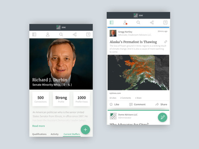 User Profile & Social Feed Design