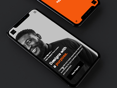 L.J.B 2018 - Responsive Mobile (iPhone X)