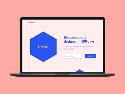 Daily UI Homepage Redesign branding dailyui design redesign ui ux