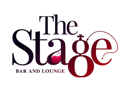 The Stage Logo bar bar branding logo lounge stage