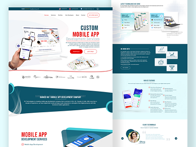 Home Page IT Company | UI Design  | Graphic Art Sangla