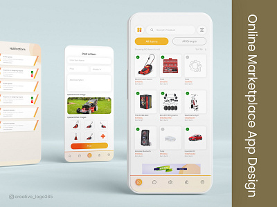 Online Marketplace App | Trending Design |  Graphic Art Sangla