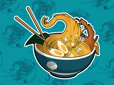 Ramen Sticker