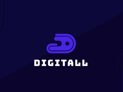 Logo concept for tech or digital company