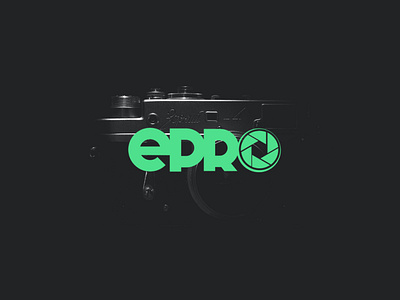 Epro - Logo for Photo & Video Production branding design flat logo minimal photography