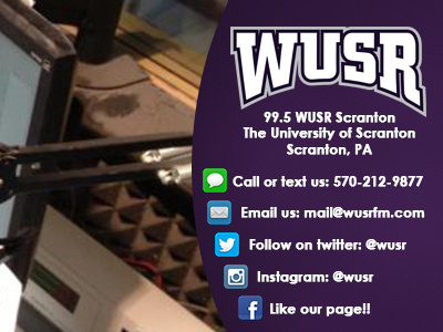 WUSR Scranton Radio Website Banner