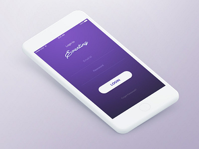 Eventing app Login app event eventing login ui
