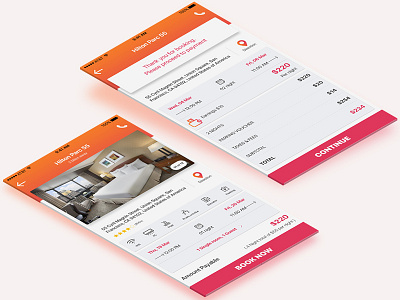 Hotel room booking app app booking design detail payment room ui