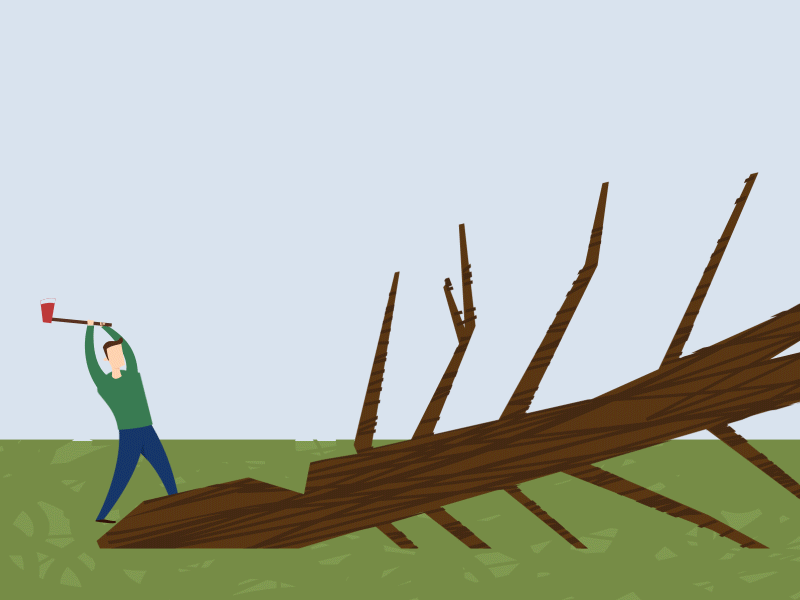 Lumberjack by Étienne Buteau on Dribbble