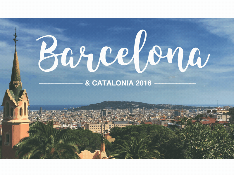 Barcelona & Catalonia 2016 6s barcelona catalonia iphone iphone 6s movie timelapse travel travel movie