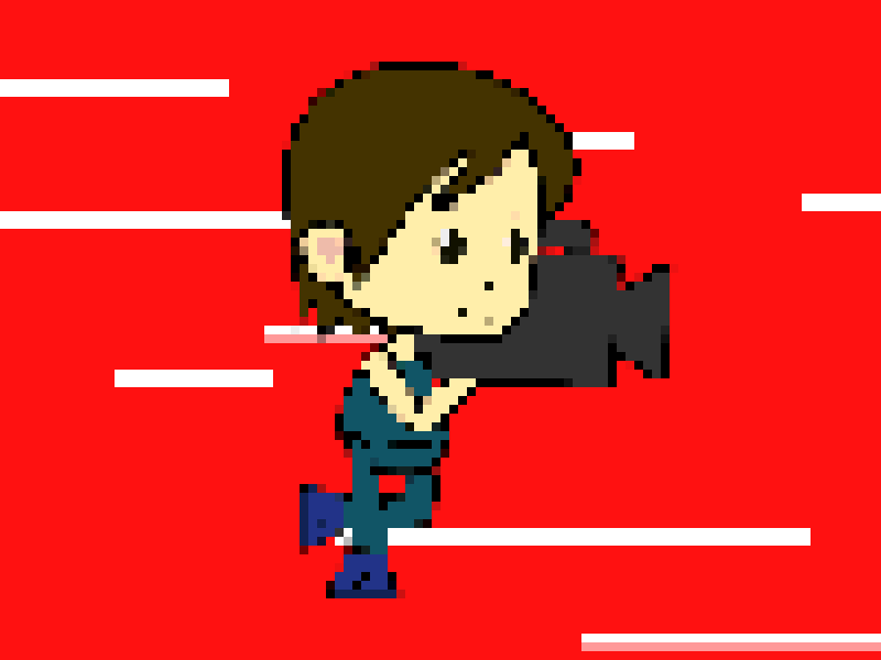 8-bit // Characters Design 👾 soundman cameraman design character arcade 8-bit