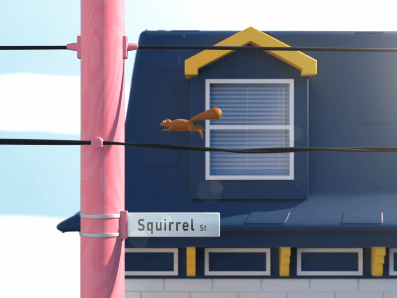 Squirrel Street 🐿🏠