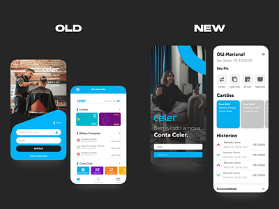 Celer Mobile App Redesign