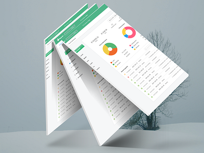 Dashboard chart dashboard icon list pay pie saas table ui ux