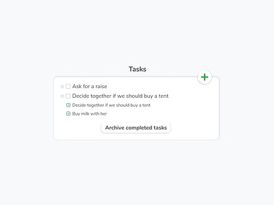 Tasks list list monica saas tasks