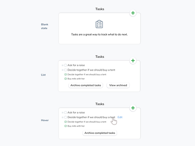 Tasks flow hover icon list monica saas task task flow