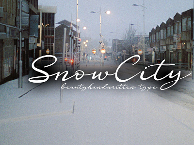 Snow City 1 font logo new fonts typography vector website wedding font