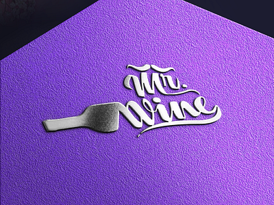 Mr. wine logo branding illustration logodesign logofolio logomockup logomodern logotype vector winelogo