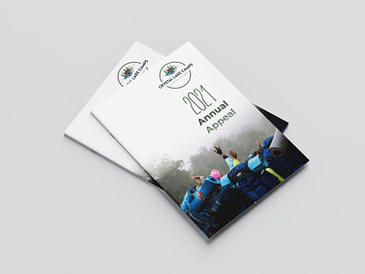 Crystal Lake Camps Annual Appeal annual appeal brand identity branding design fundraising campaign graphic design illustration illustrator indesign logo