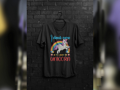 Unicorn Tshirt Design animation design graphic design illustration illustrator tshirt typography vector