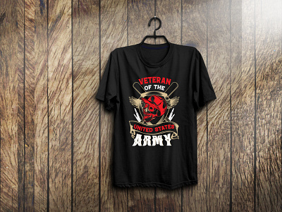 Veteran Tshirt design graphic design illustration illustrator typography