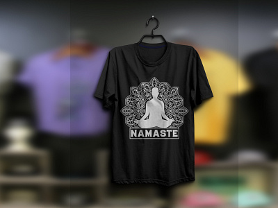 i will create Yoga tshirt Design.