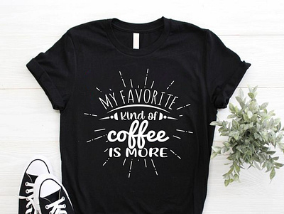 I will create custom coffee t-shirt design design graphic design illustrator typography