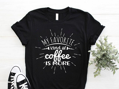 I will create custom coffee t-shirt design