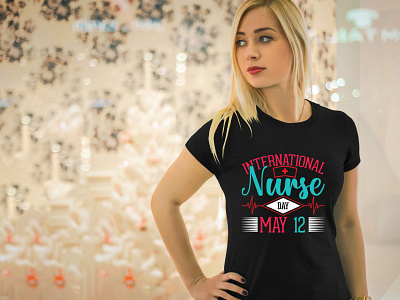 I will do create New Nurse t-shirt Design. tshirt tshort typography