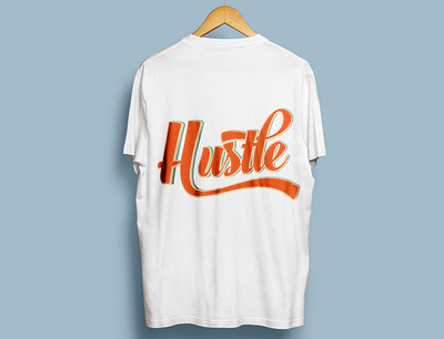 Hustle t-shirt Design. homepage