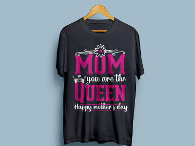 Mothers day tshirt design branding design graphic design illustrator mothersday tshirt typogaphy typography vector