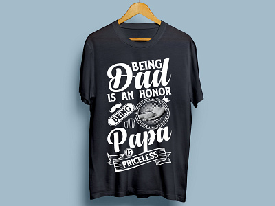 Dad tshirt Design design graphic design illustration illustrator tshirt typography