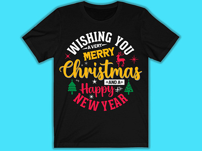 Merry Chrismas Day T-shirt design