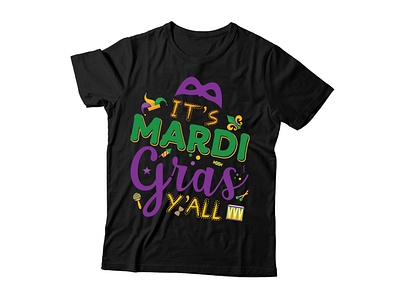 MARDI GRAS T-SHIRT DESIGN