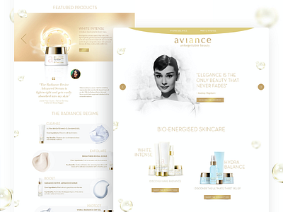 Website Concept - Aviance India graphic design photoshop ui ux website design