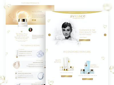 Website Concept - Aviance India