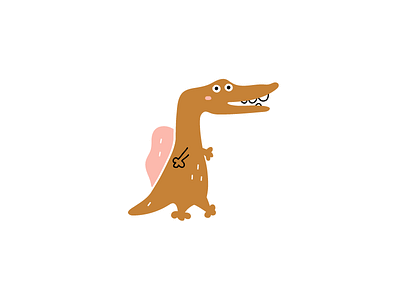 Dino animal children design dino dinosaur illustration kids