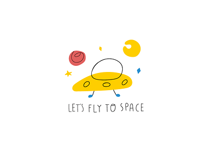 Cute spaceship