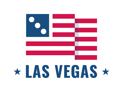 Vegas dice gambling icon las logo mark symbol usa vegas