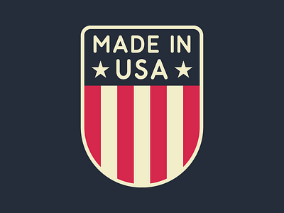 Badge america badge flag icon logo mark symbol usa