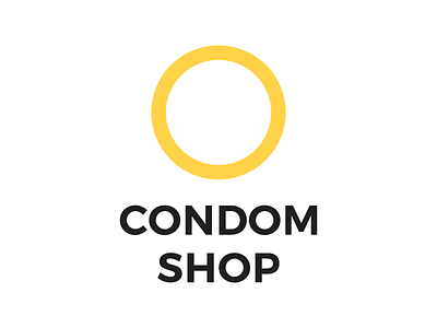 Condom shop condom icon logo mark shop symbol