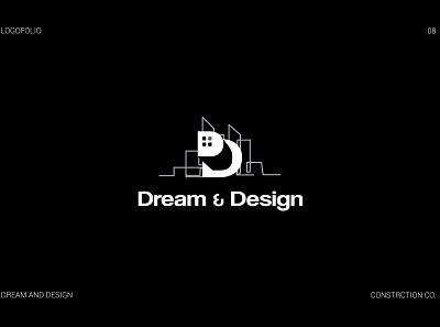 DREAM AND DESIGN CONSTRUCTION CO. designs illustration logo logo design logo designer logofolio logogram logogrid logos typography