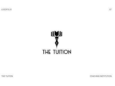 THE TUITION brand designs illustration logo logo design logo designer logofolio logogram logogrid logos typography