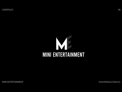 MINI ENTERTAINMENT brand designs illustration logo logo design logo designer logofolio logogram logogrid logos typography