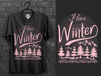Winter T Shirt Design