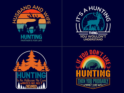 Hunting t shirt design