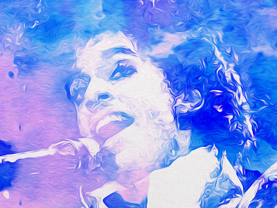 Tribute to Prince artwork painting photoshop prince tribute