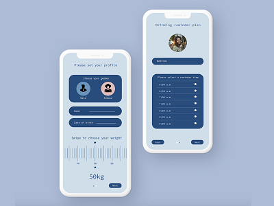 Kins | Health | App Design | UI/UX Design app design health ui ux