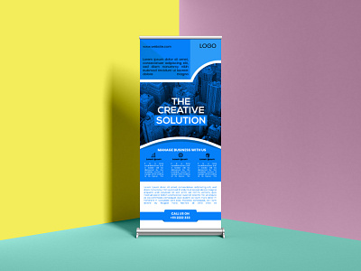 Corporate Roll Up Banner